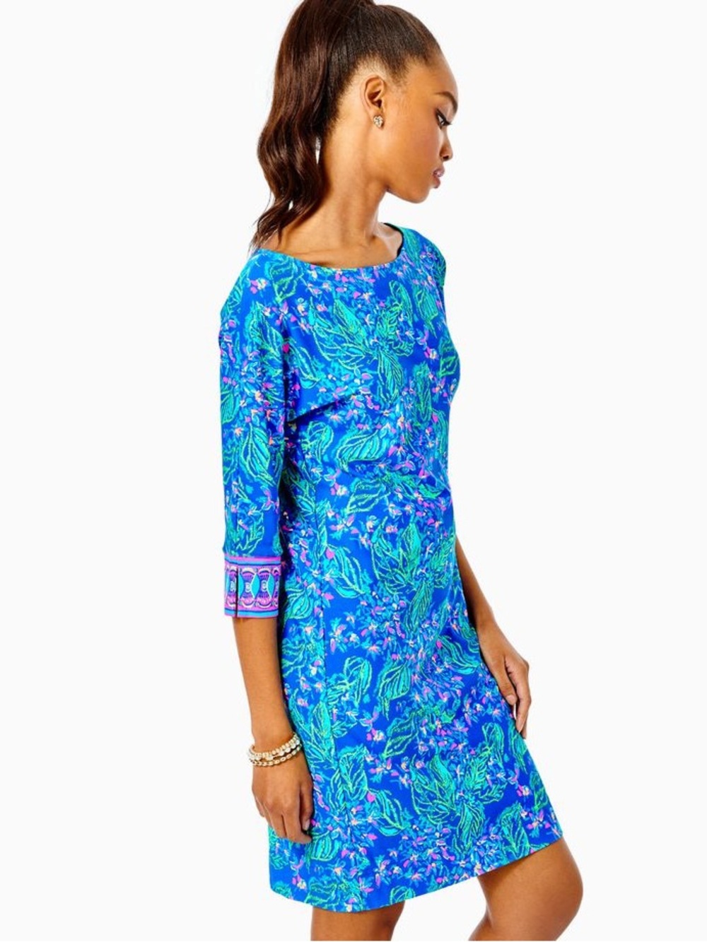 This Lilly Pulitzer Braedyn UPF 50+ dress Serenade in the Shade